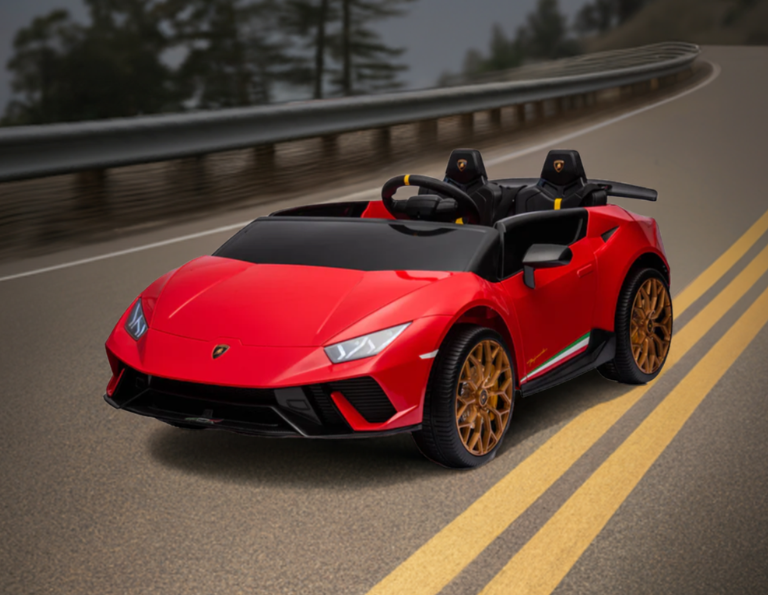 Voiture électrique pour enfants de luxe 2 places Lamborghini Huracan 24V 2026 avec télécommande