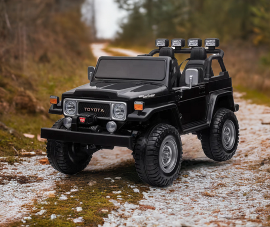 2026 Toyota FJ-40 4X4 24V Voiture électrique 2 places pour enfants avec télécommande DELUXE