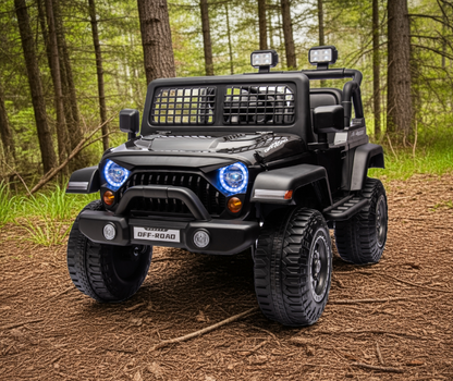 Voiture électrique 12V tout-terrain Jeep 2026 pour enfants avec télécommande