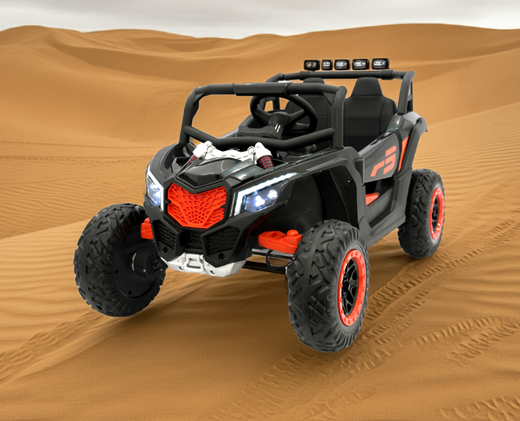 Voiture électrique 12 V tout-terrain robuste 2026 pour enfants avec télécommande