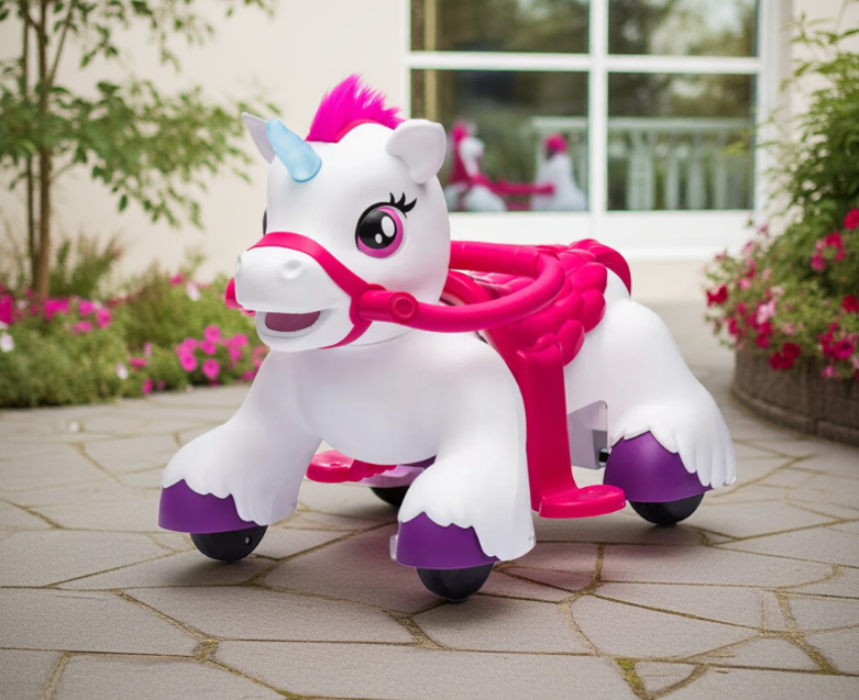 Voiture électrique Licorne pour enfants