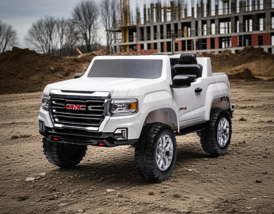 Voiture électrique pour enfants 2 places 24 V GMC Canyon AT4 2026 avec télécommande