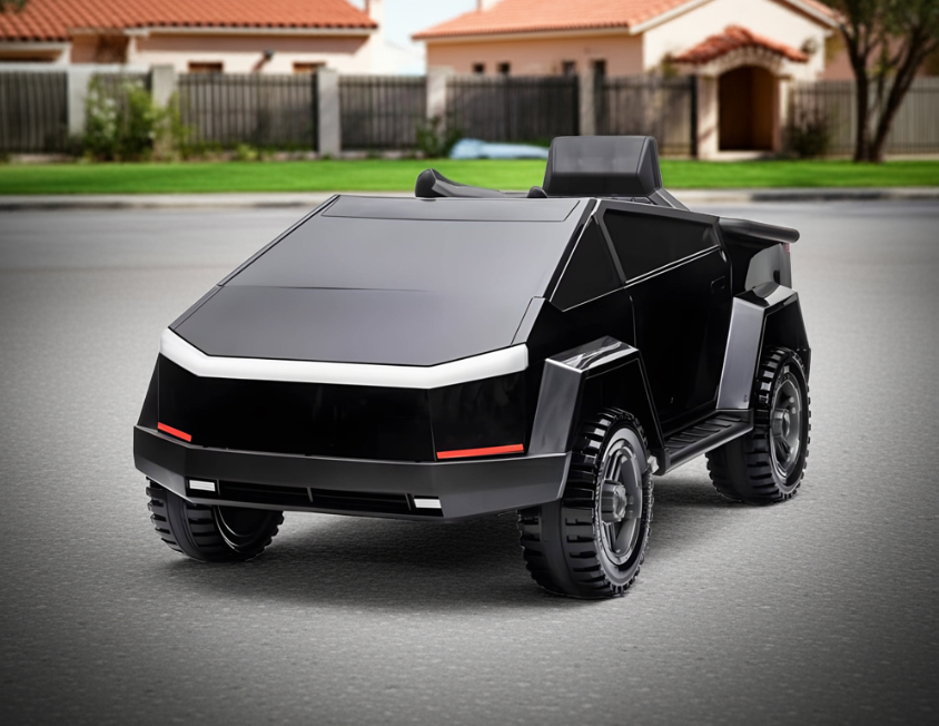 Voiture électrique 12 V pour enfants Tesla Cybertruck style 2026 avec télécommande