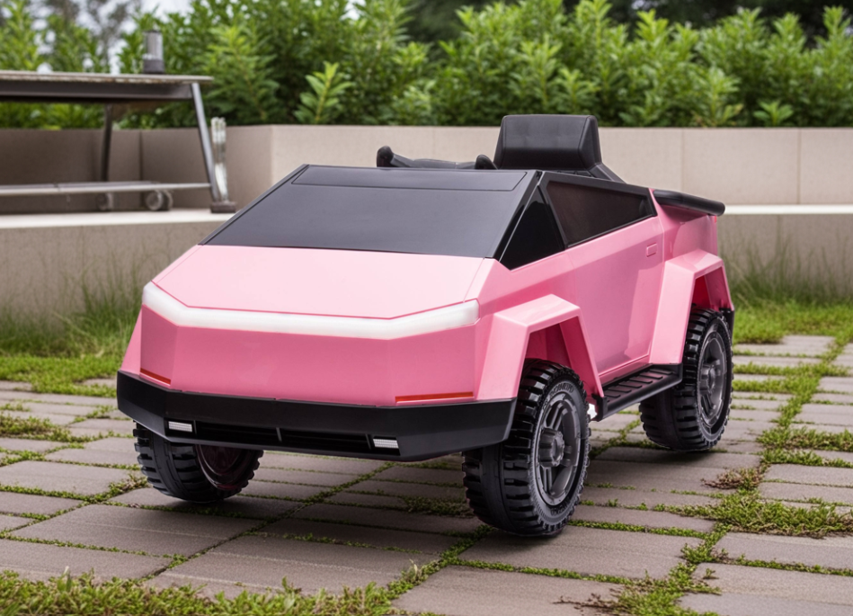 Voiture électrique 12 V pour enfants Tesla Cybertruck style 2026 avec télécommande
