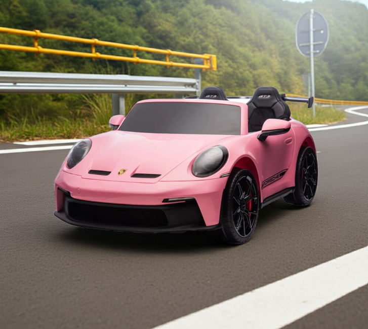 Voiture électrique 24V Porsche 911 GT3 biplace pour enfants 2026 - Nouveau moteur silencieux