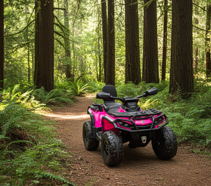 VTT électrique Can-Am Outlander 4X4 24V 2 places pour enfants 2026