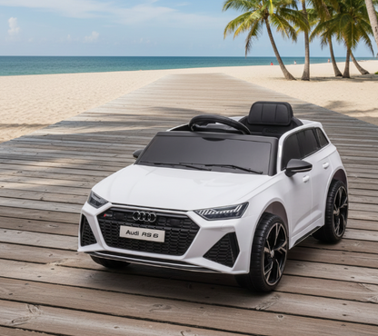 Voiture électrique Audi RS6 12V DELUXE pour enfant avec télécommande 2026