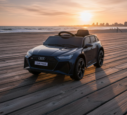 Voiture électrique Audi RS6 12V DELUXE pour enfant avec télécommande 2026