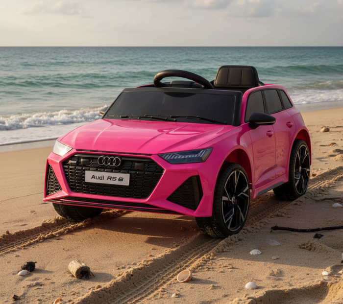 2026 Audi RS6 12V DELUXE Kids Ride On Car with Remote Control