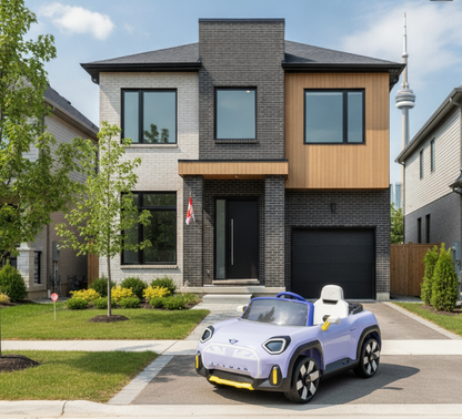 Mini Aceman 12 V électrique pour enfants avec télécommande (modèle 2026)