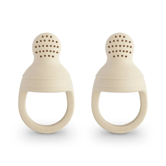 Tétines d'alimentation en silicone, paquet de 2