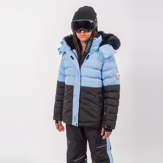 PRE-ORDER: Lea Blue Jacket & Snowpants Set