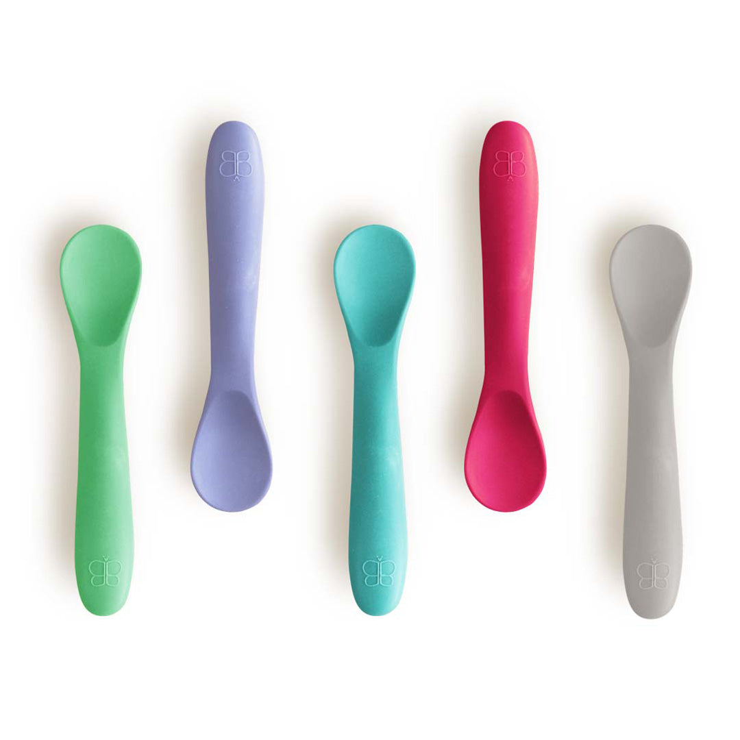 Spoön : Lot de 5 cuillères en silicone