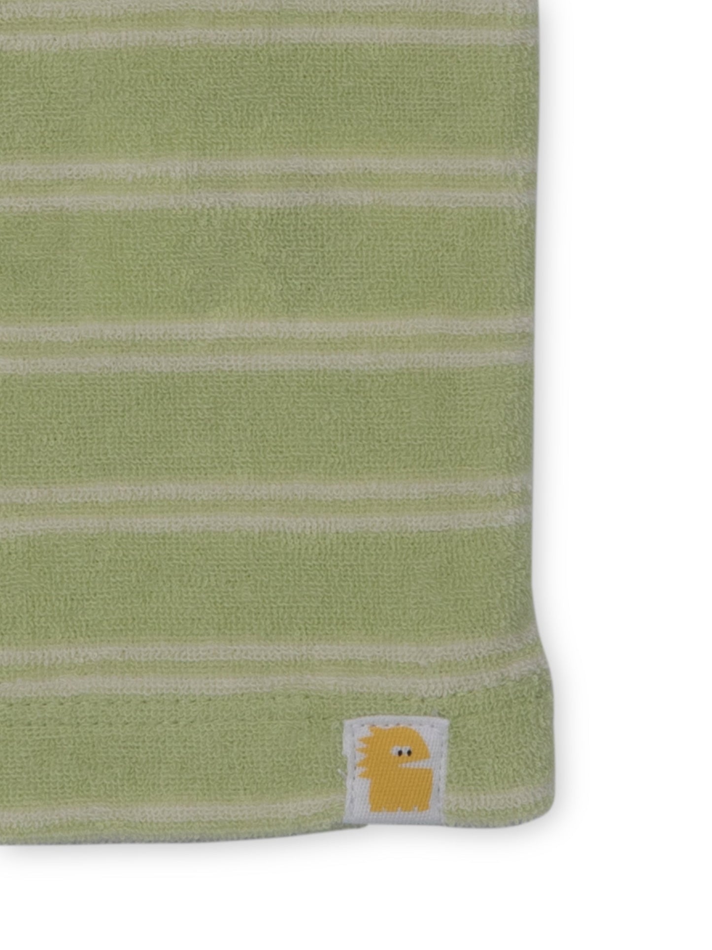 Débardeur bouclé en tissu éponge | Rise Little Earthlings | Vert mousse