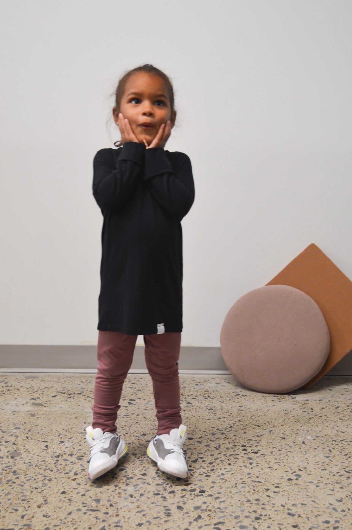 Legging évolutif – brun rosé