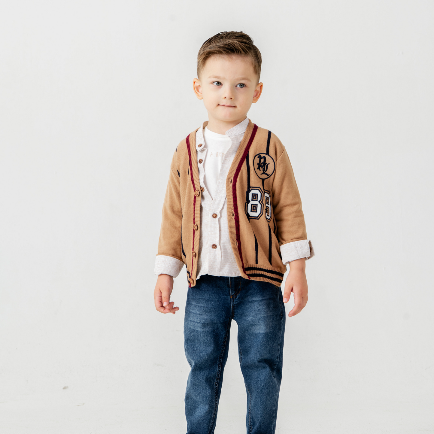Randy Road Boys 4PC Sweater Set