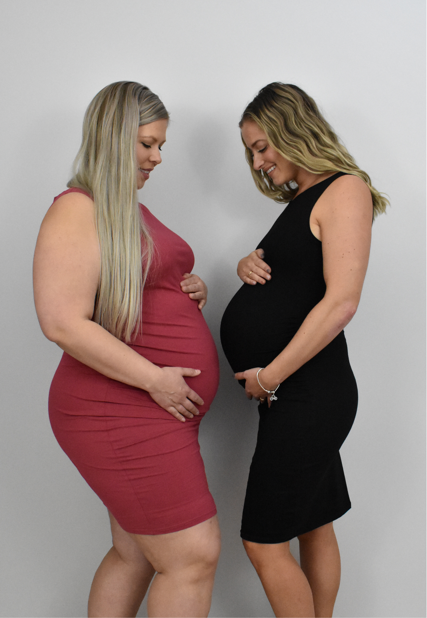 Katie Ruched Tank Maternity Dress