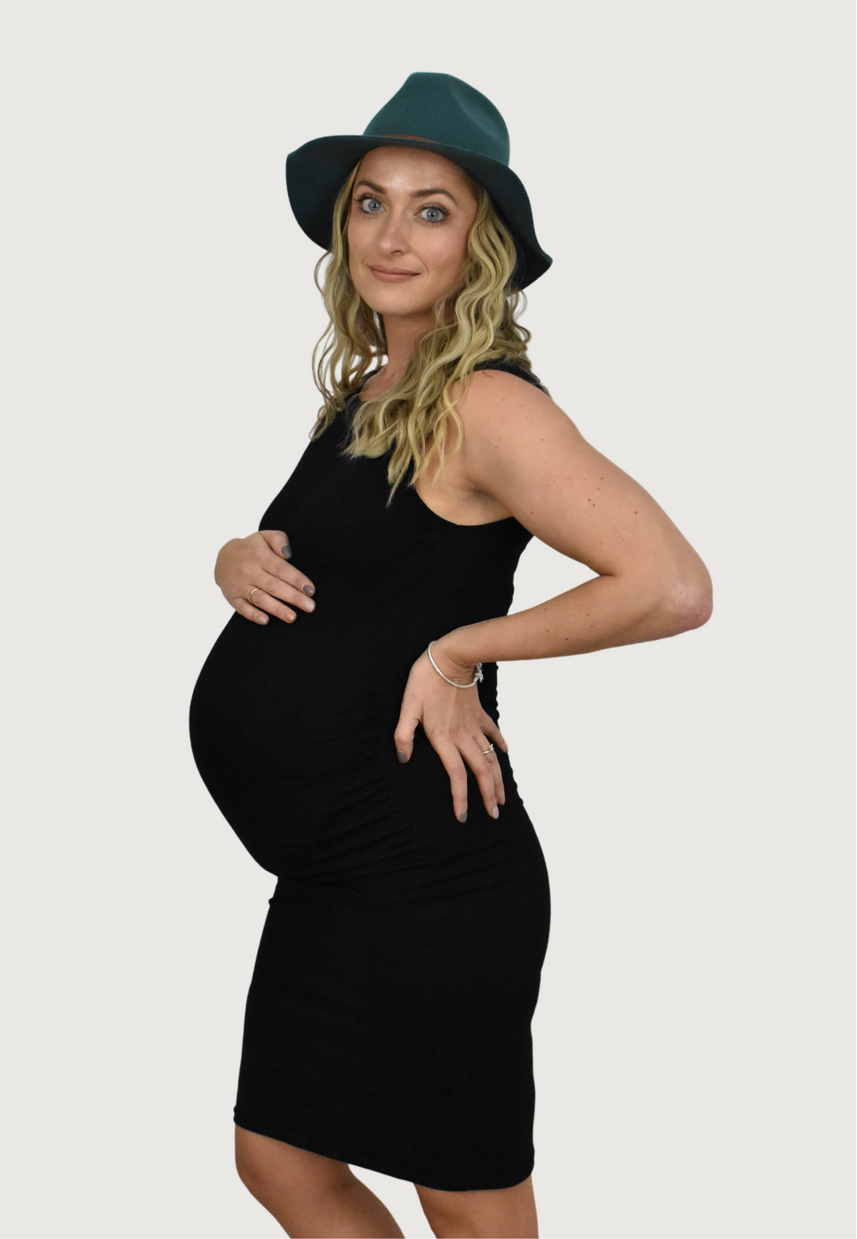 Katie Ruched Tank Maternity Dress