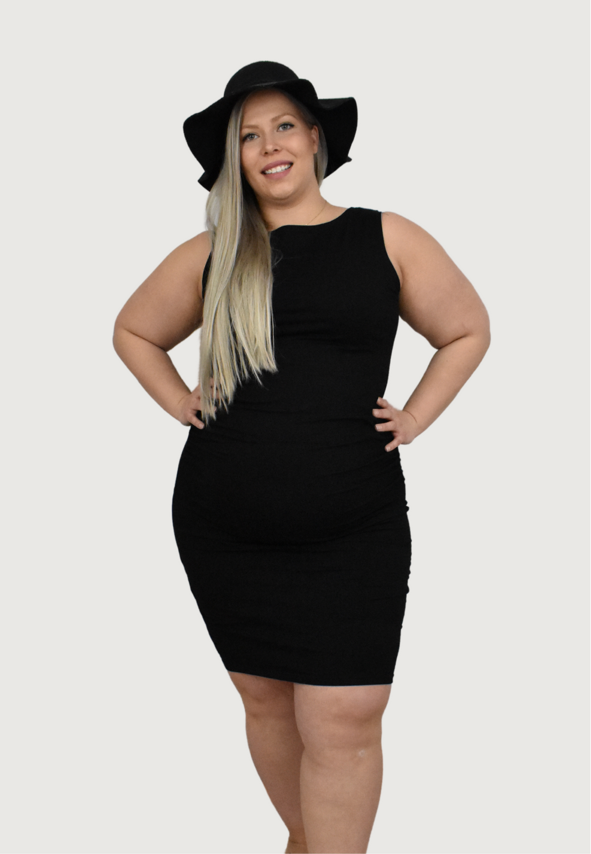 Katie Ruched Tank Maternity Dress