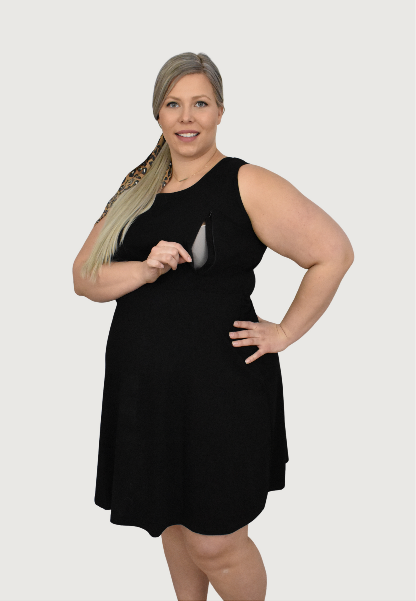 Rosie Babydoll Maternity and Nursing Dress