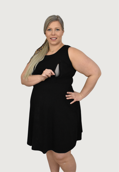 Rosie Babydoll Maternity and Nursing Dress