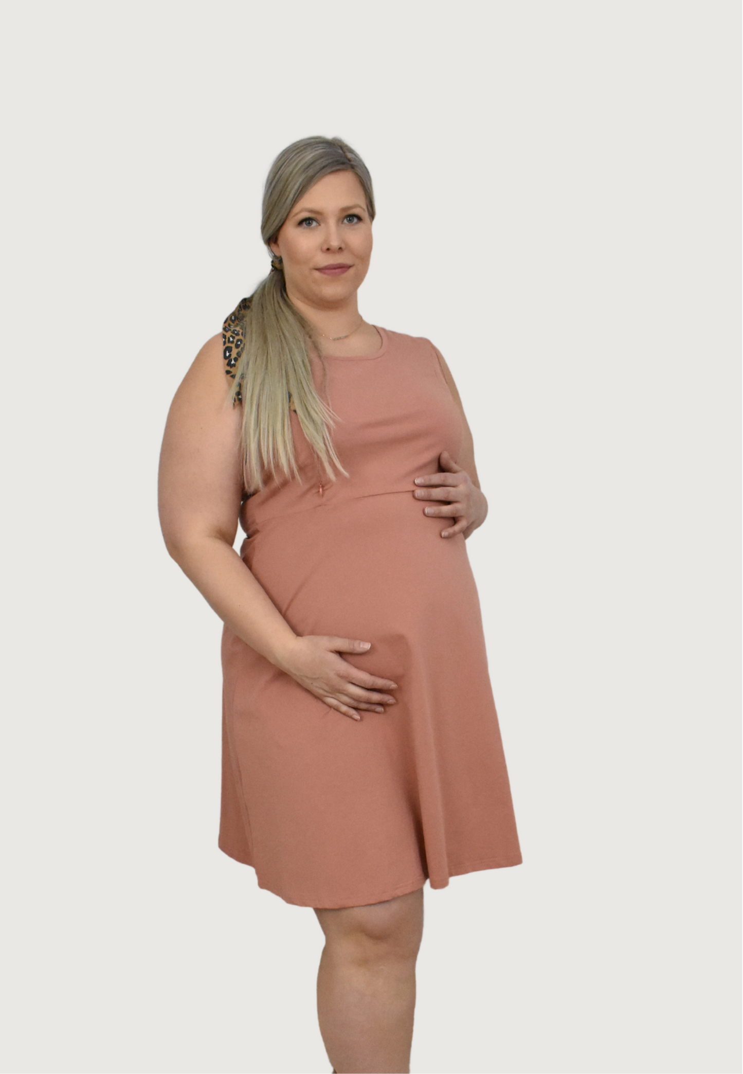 Rosie Babydoll Maternity and Nursing Dress