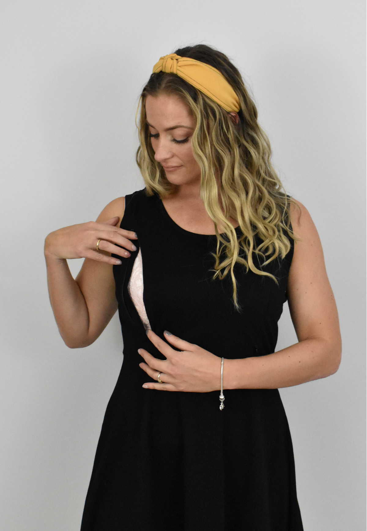 Rosie Babydoll Maternity and Nursing Dress
