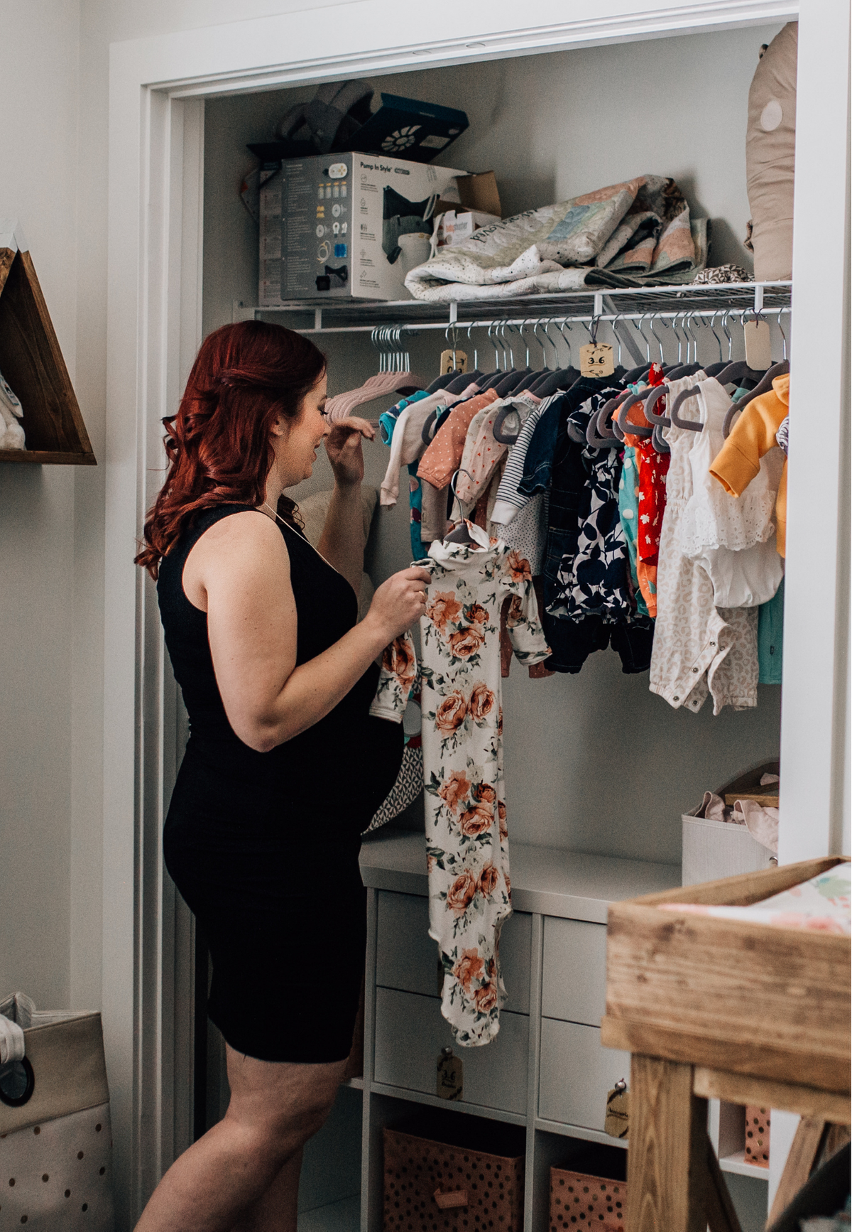 Katie Ruched Tank Maternity Dress