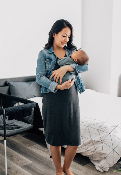 Randi Pocket Maternity and Nursing Dress