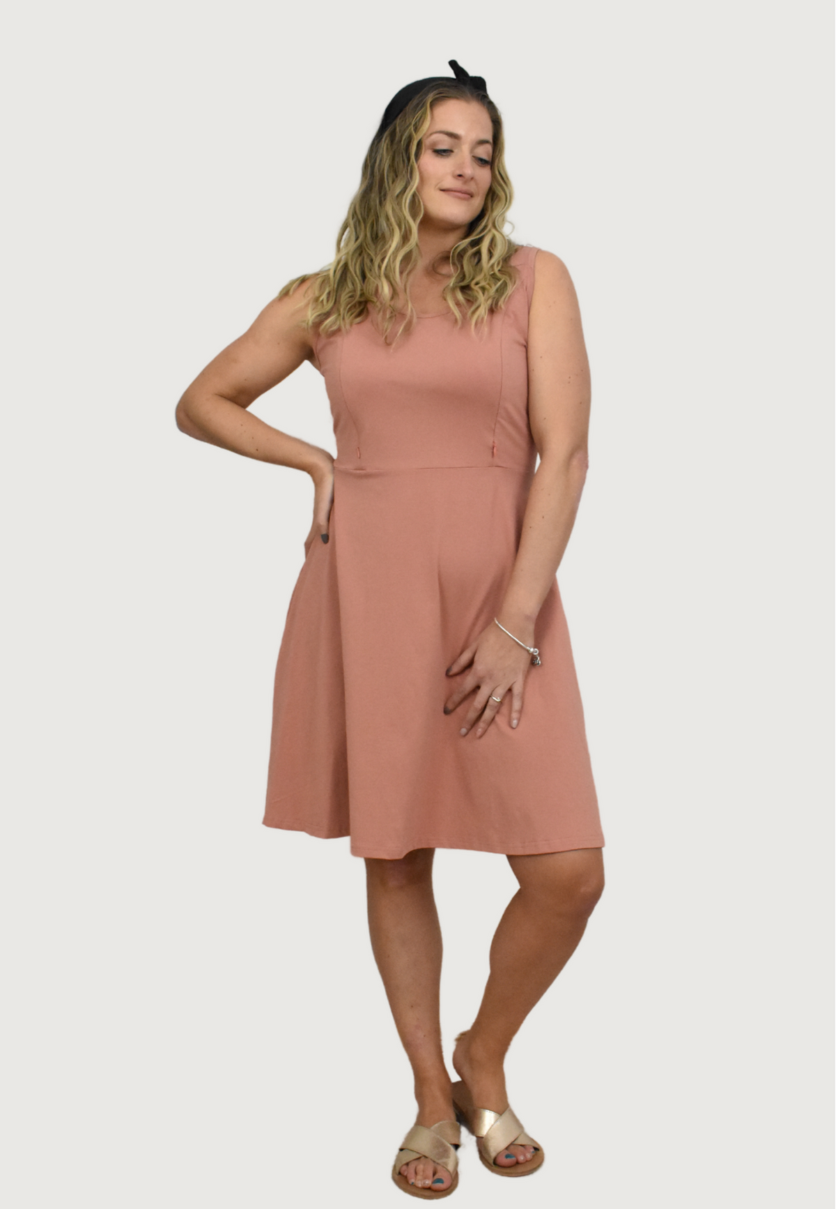 Rosie Babydoll Maternity and Nursing Dress