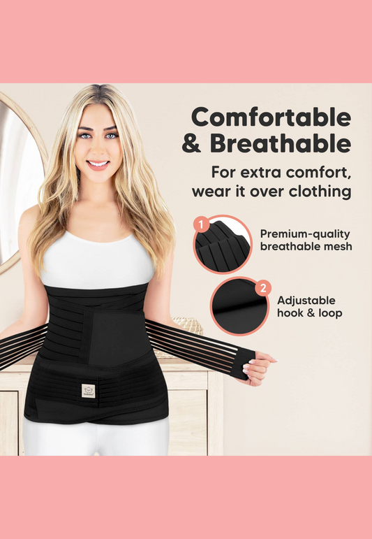 KeaBabies Revive 3-in-1 Postpartum Support Belt