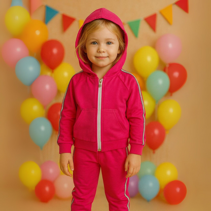 Ensemble décontracté à capuche pour bébé