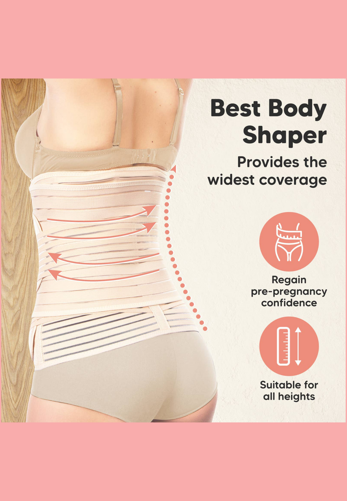 KeaBabies Revive 3-in-1 Postpartum Support Belt