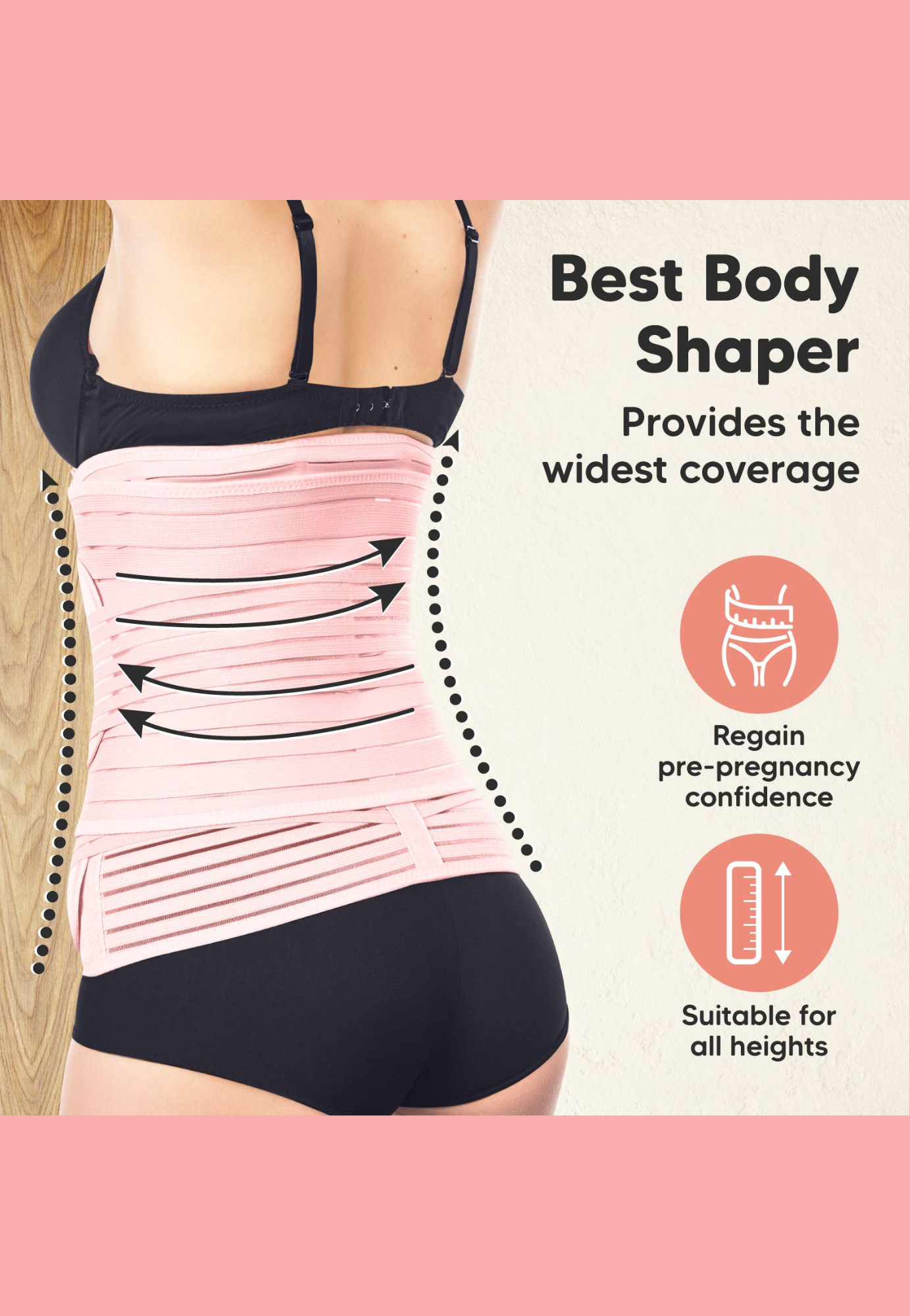 KeaBabies Revive 3-in-1 Postpartum Support Belt