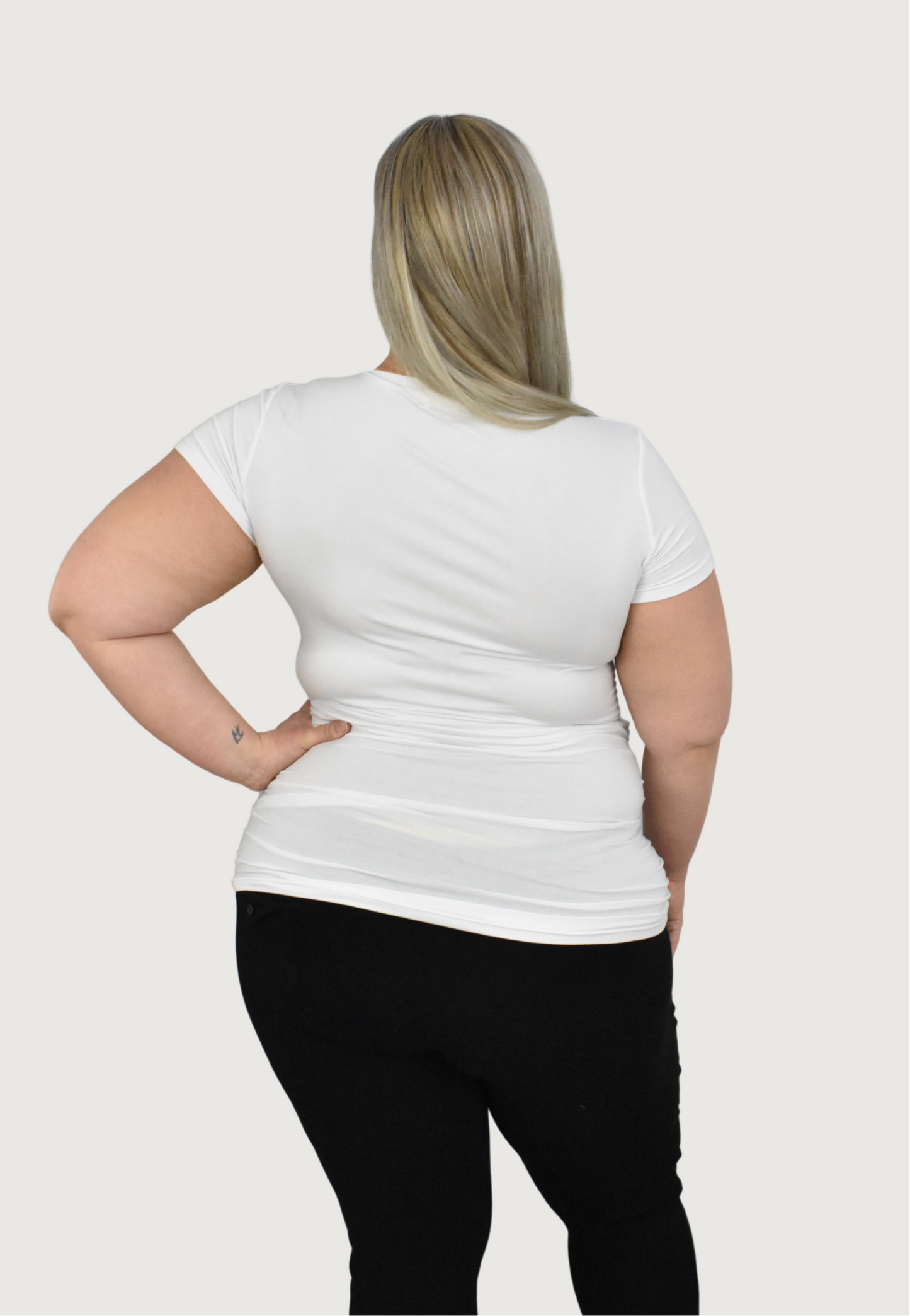 Ashley Ruched Maternity and Nursing T-Shirt