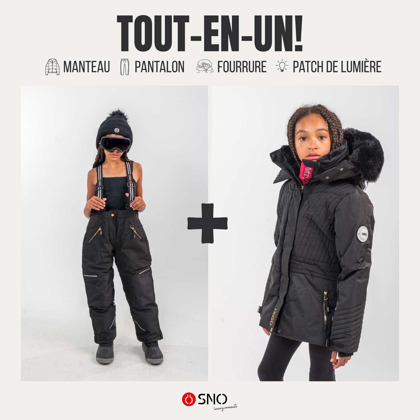 Habit de neige de luxe Vicky's - Veste et pantalon de ski