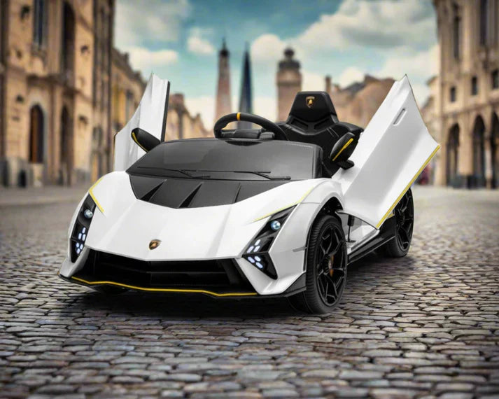 Voiture électrique Lamborghini Auténtica 2026 pour enfants avec télécommande