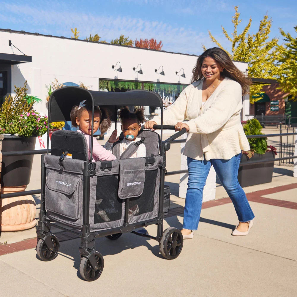 Poussette-wagon double Wonderfold W2 Elite Pro