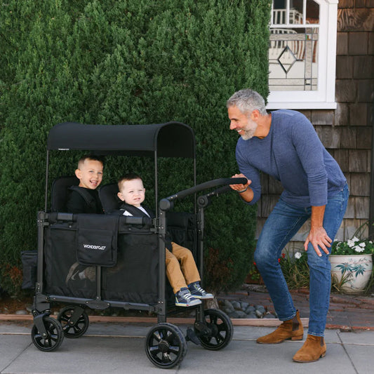 Poussette-wagon double Wonderfold W2 Elite Pro