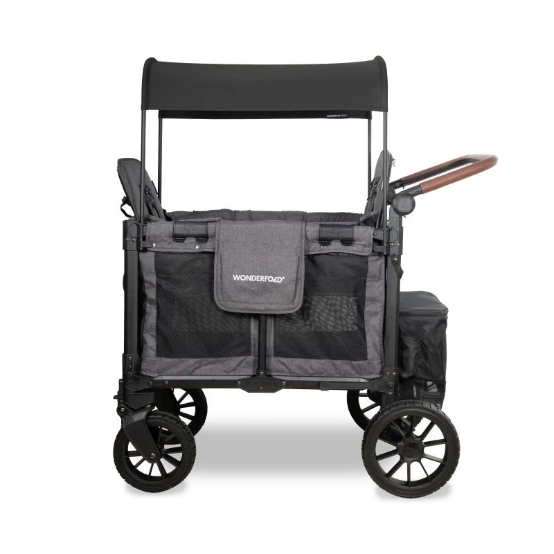 Poussette-wagon double Wonderfold W2 Luxe Pro