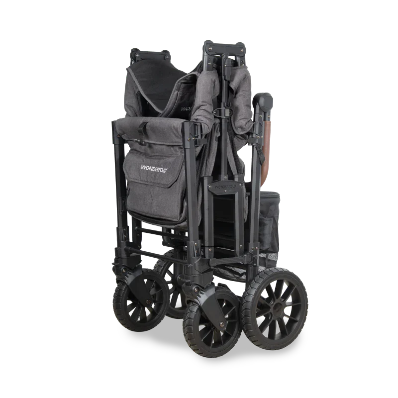 Poussette-wagon double Wonderfold W2 Luxe Pro