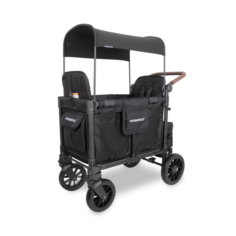 Poussette-wagon double Wonderfold W2 Luxe Pro