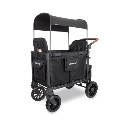 Poussette-wagon double Wonderfold W2 Luxe Pro