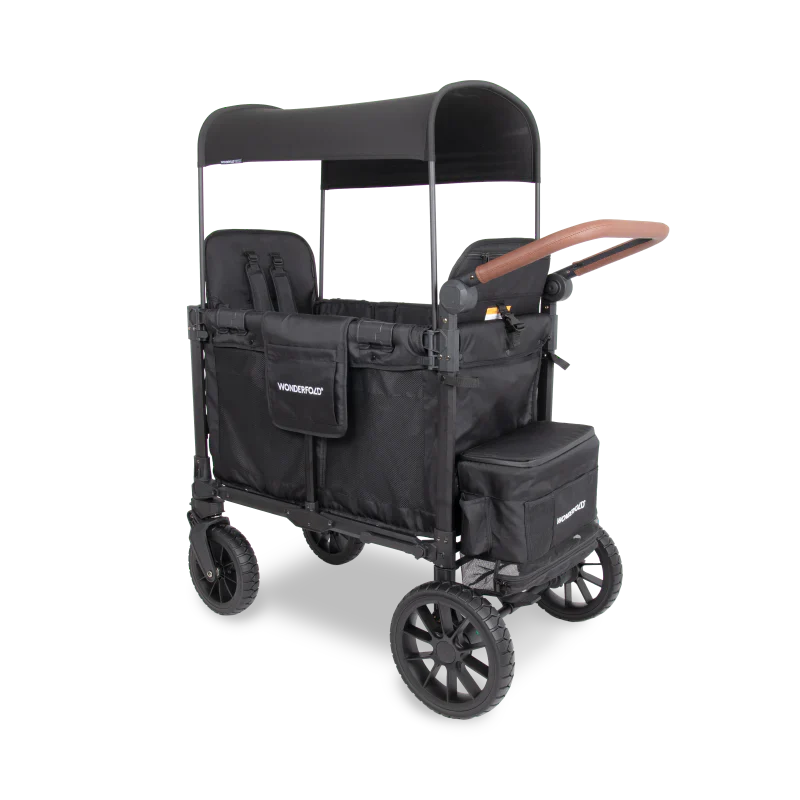 Poussette-wagon double Wonderfold W2 Luxe Pro