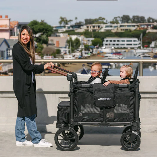Poussette-wagon double Wonderfold W2 Luxe Pro