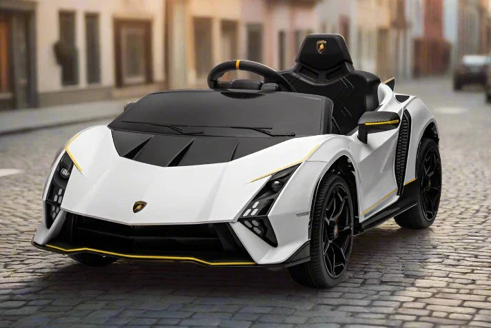 Voiture électrique Lamborghini Auténtica 2026 pour enfants avec télécommande