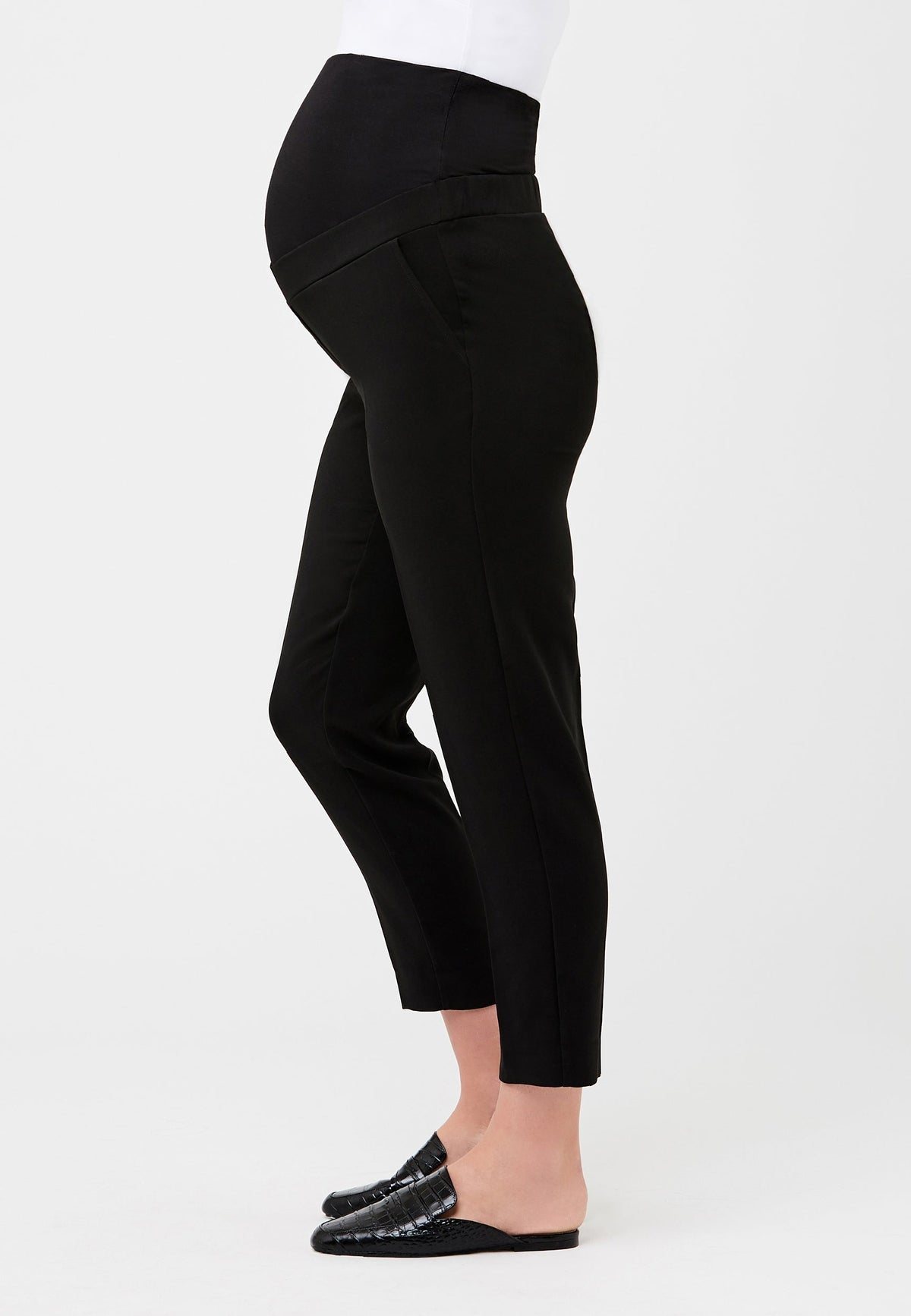 Pantalon court de maternité classique Alexa