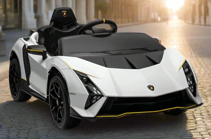Voiture électrique Lamborghini Auténtica 2026 pour enfants avec télécommande