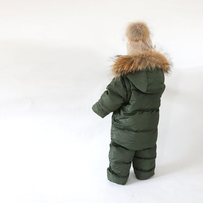 PRE-ORDER Olive 4in1 Transformer Snowsuit