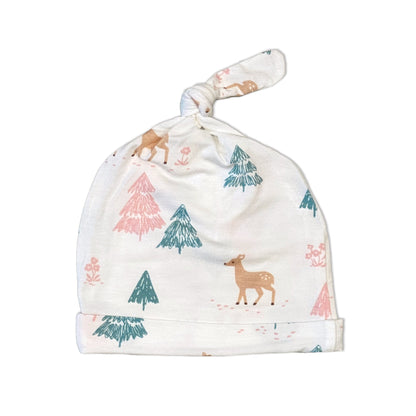 Bonnet à nœud en rayonne de bambou — Deer Forest